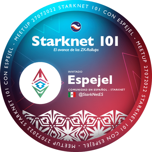 Ethereum Lima - StarkNet 101: El avance de las ZK Rollups POAP image