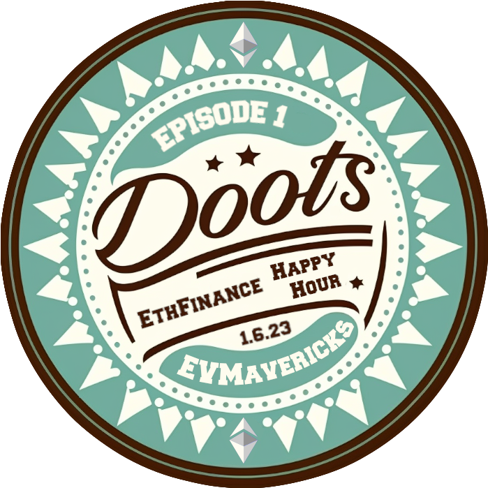 EthFinance Doots Happy Hour Episode #1 POAP image