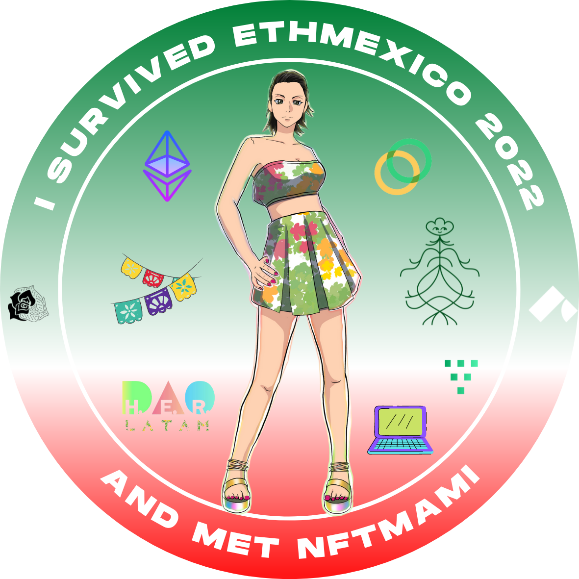 EthMexico with NFT Mami POAP image