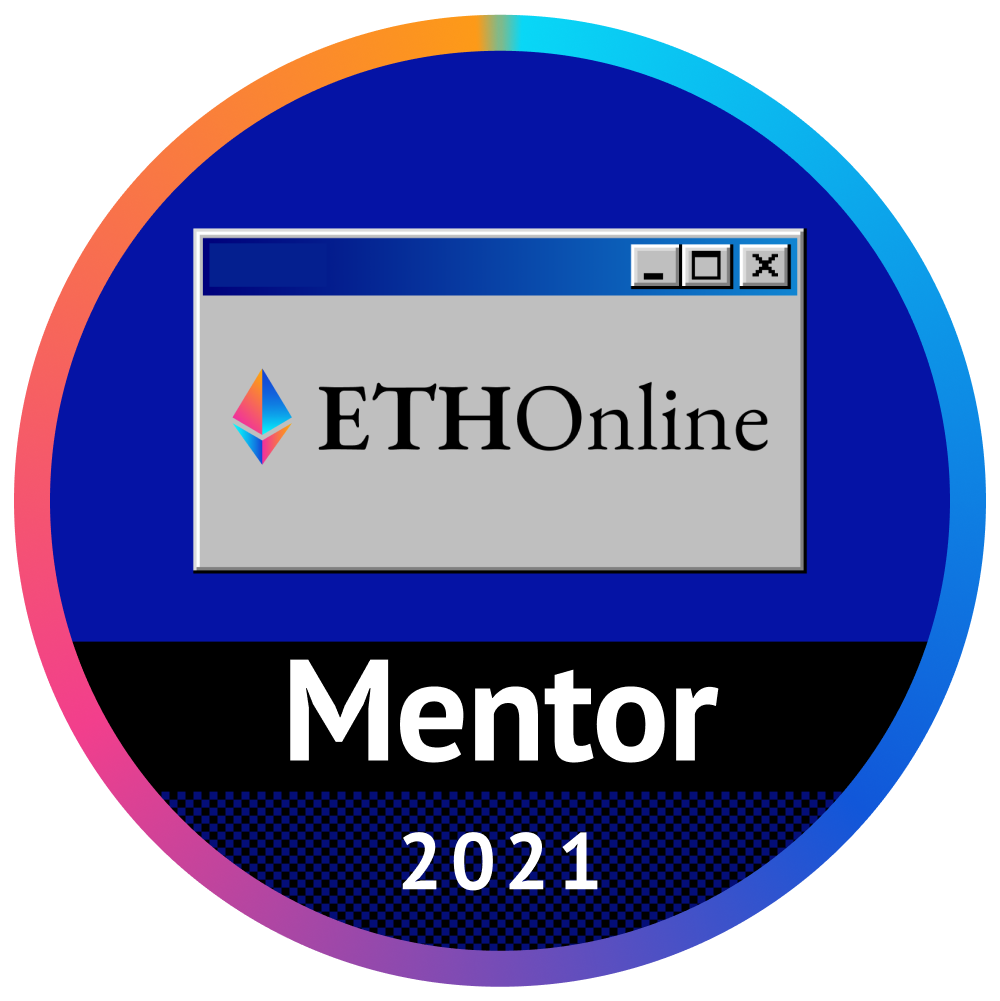 ETHOnline 2021 Mentor POAP image