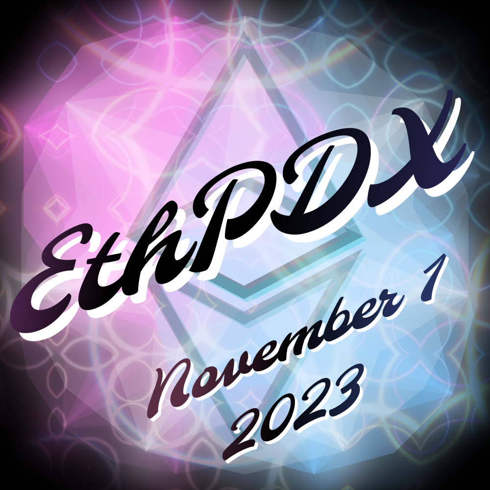 EthPDX Meetup 11/1/2023 drop image