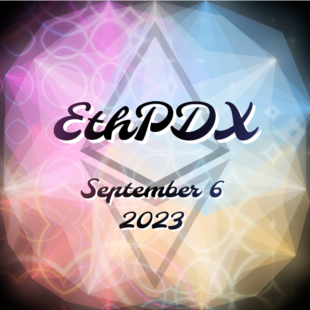EthPDX Meetup 9/6/2023 drop image
