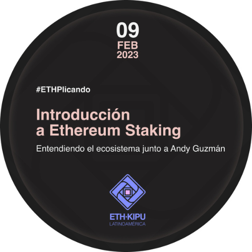 ETHplicando - Introducción a Ethereum Staking POAP image
