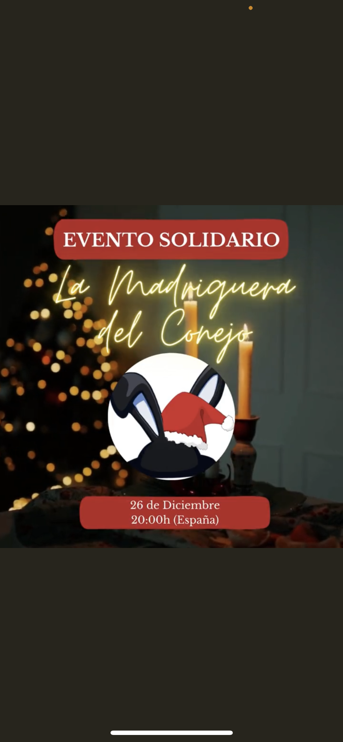 EVENTO SOLIDARIO LA MADRIGUERA DEL CONEJO POAP image