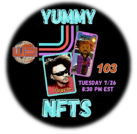 eVolvn Yummy NFT Talk Show in AltSpaceVR POAP image