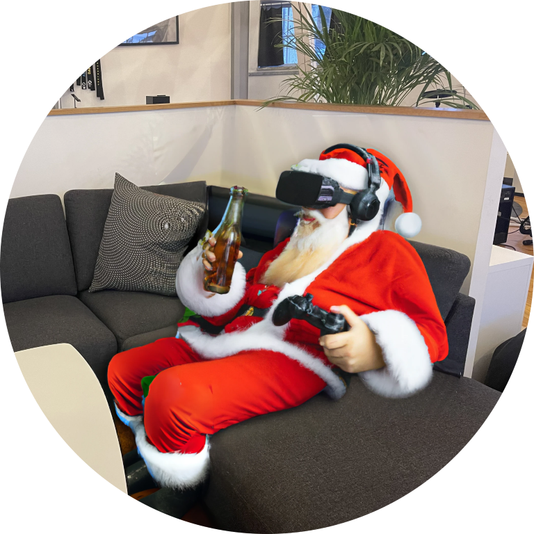 Exobe - Give Santa a break day POAP image