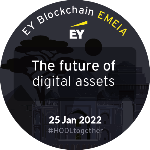 EY Blockchain EMEIA Meet-up - London | 25 January 2022 POAP image