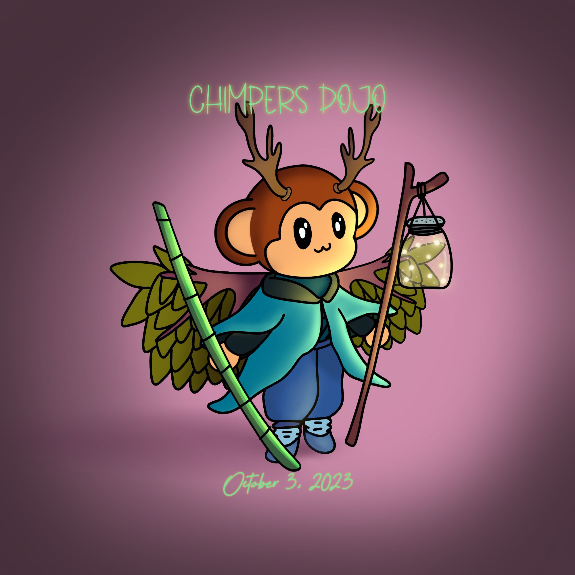 Chimpers Dojo It's Chuesday 03 October '23 POAP image