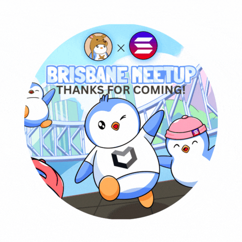 Pudgy Penguins x Solana ANZ Brisbane Meetup POAP image