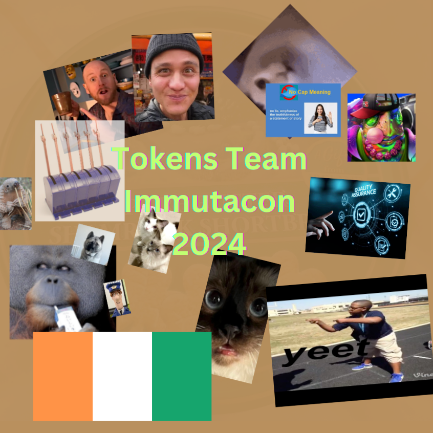 Tokens Team Immutacon 2024 POAP image
