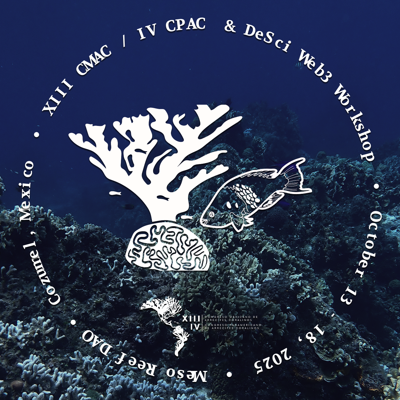 MesoReefDAO at XIII CMAC / IV CPAC & DeSci Web3 Workshop  🌊🪸🧬🐠🤖✨ POAP image