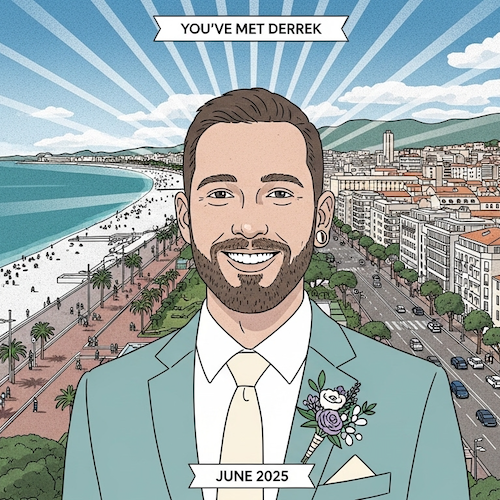 You met Derrek at EthCC 2025 POAP image