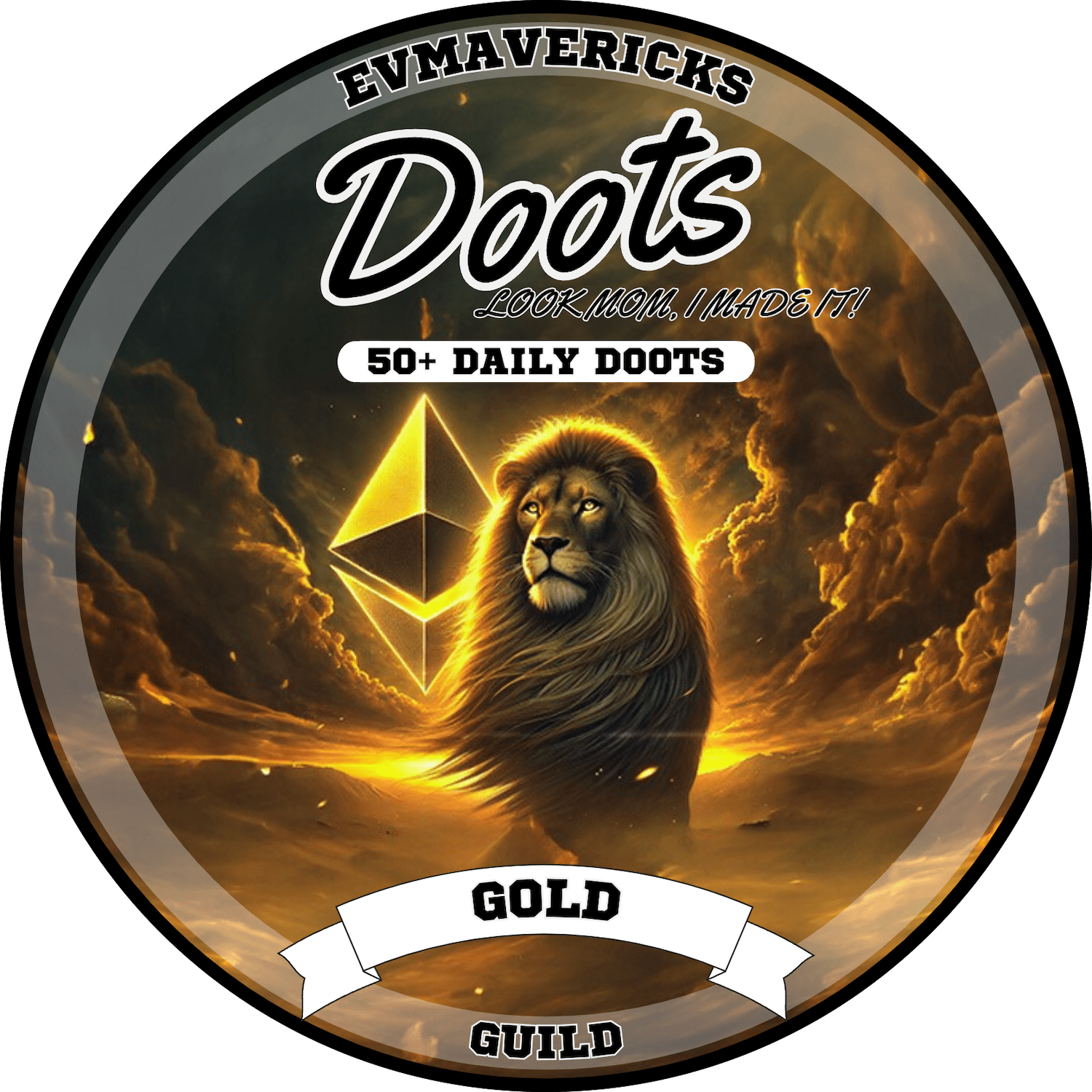 EVMavericks Guild: Daily Dooter Gold Tier POAP image