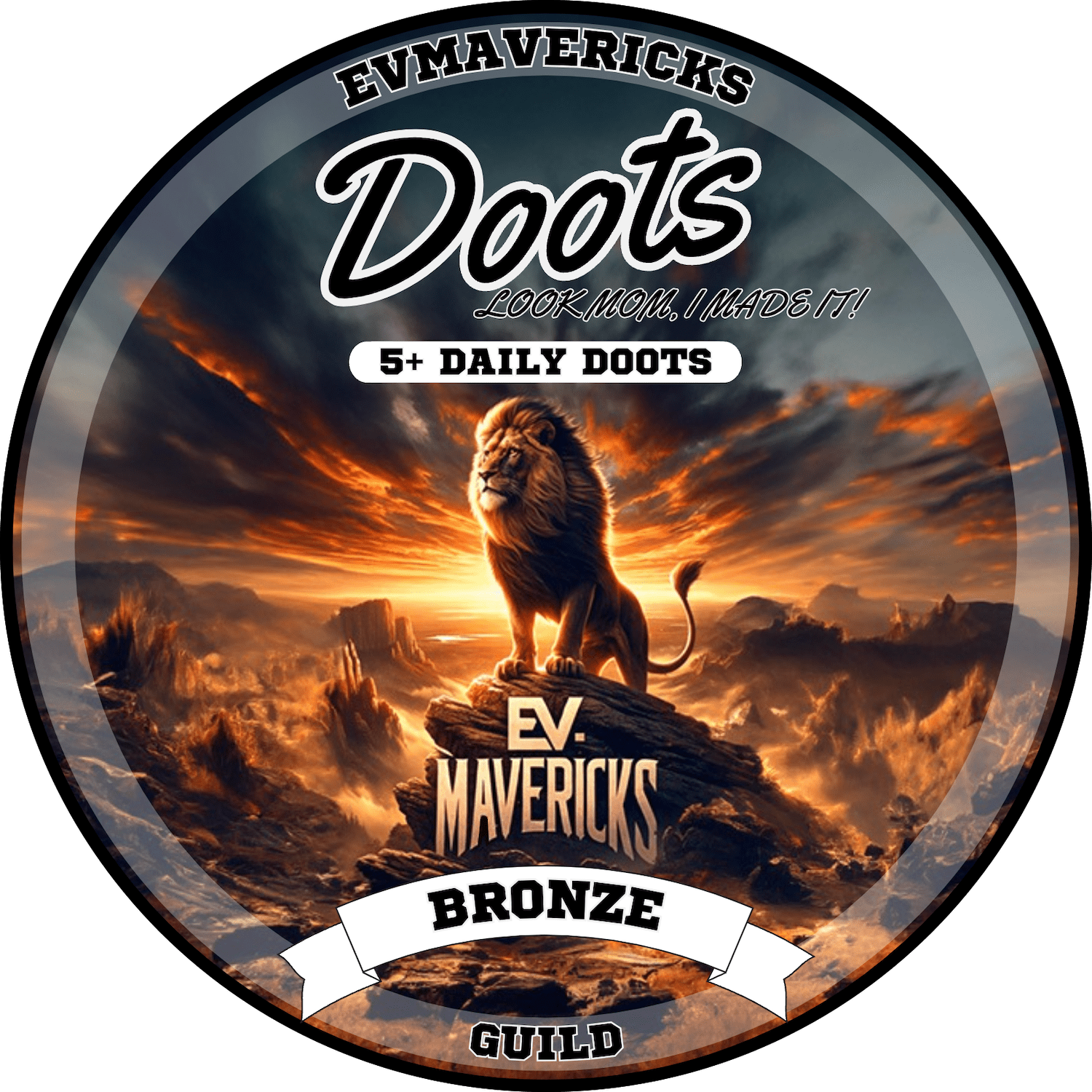 EVMavericks Guild: Daily Dooter Bronze Tier POAP image