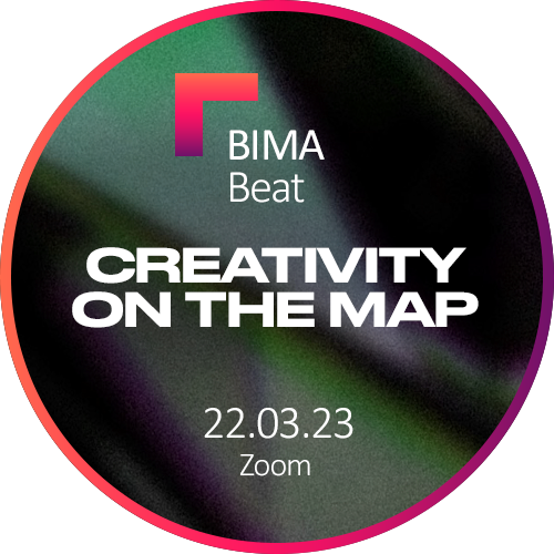 BIMA Beat Creativity on the Map POAP image