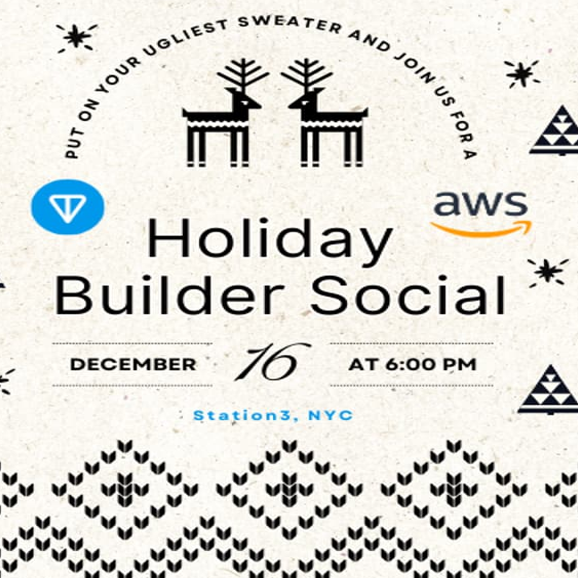 TON & AWS builder social NYC POAP image