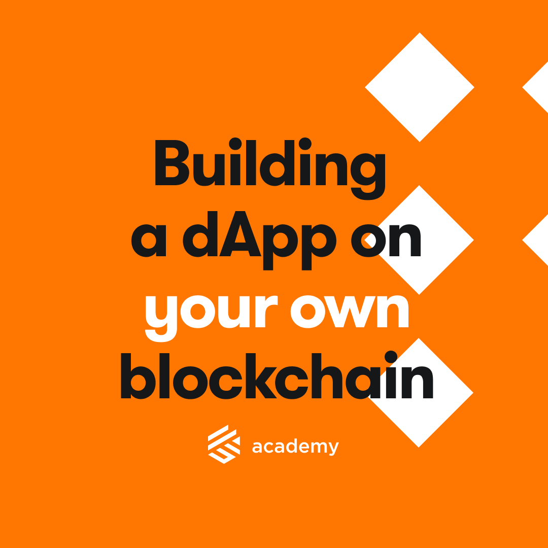 Gateway Academy @ 42 in Paris: Building a dApp on your own blockchain POAP image