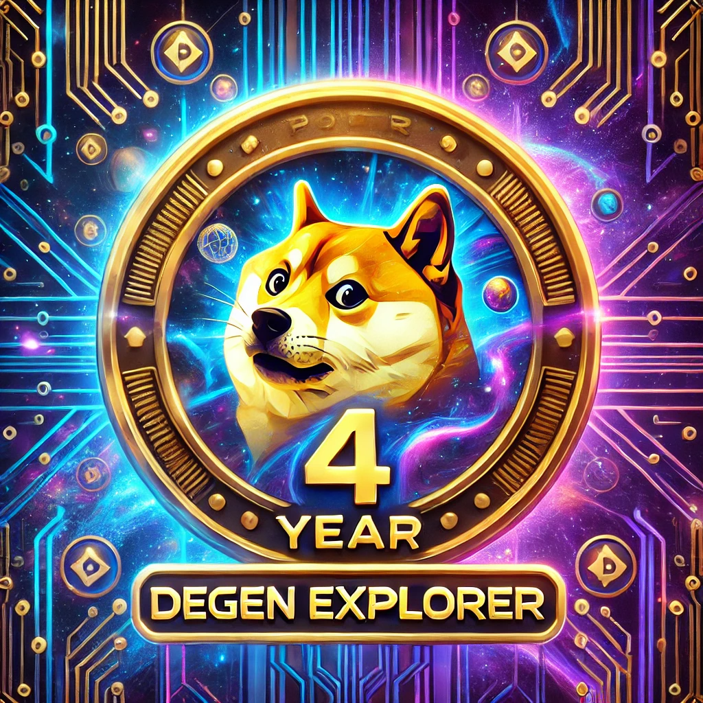 4-Year Bitsoversary "Degen Explorer" POAP image
