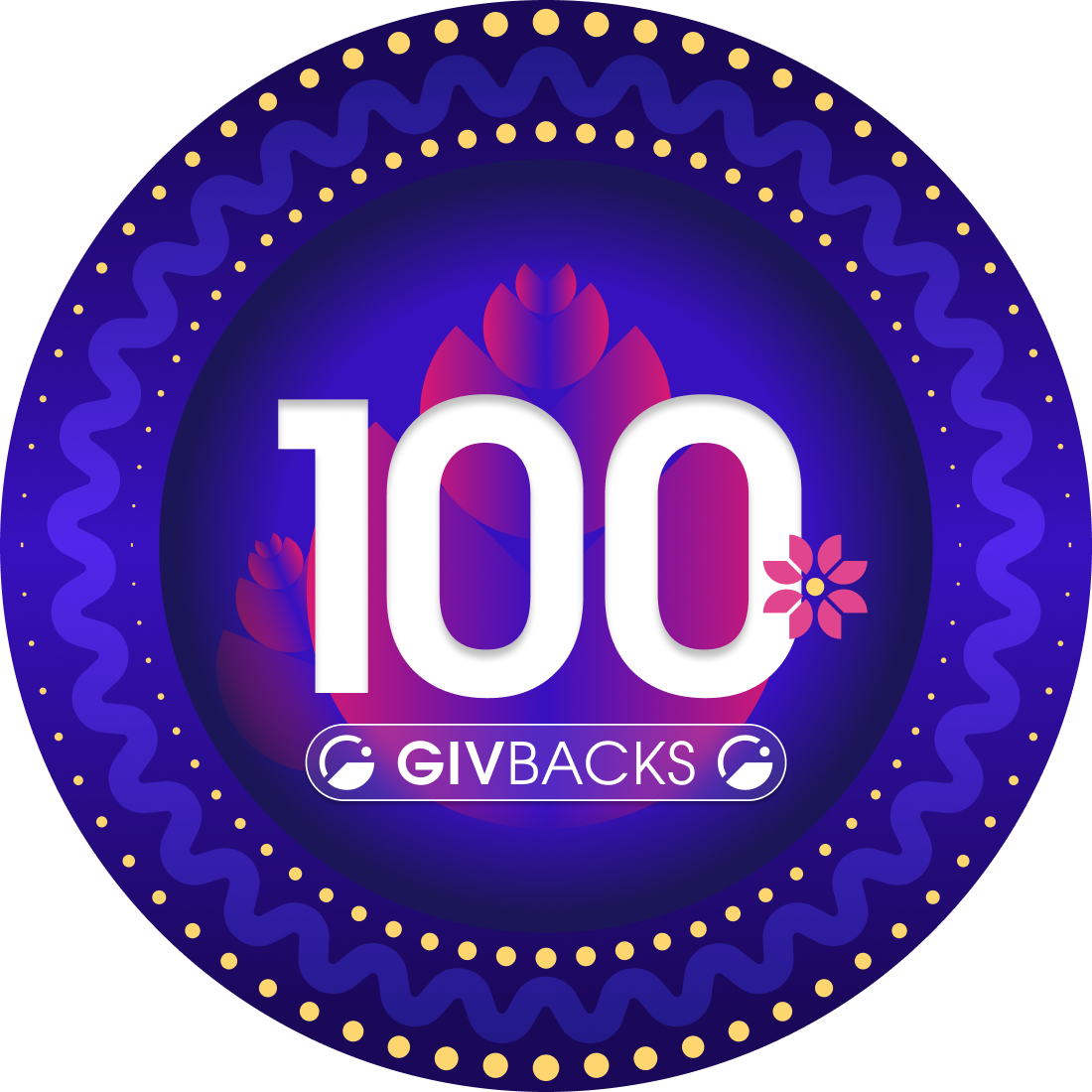 GIVbacks Round 100 POAP image