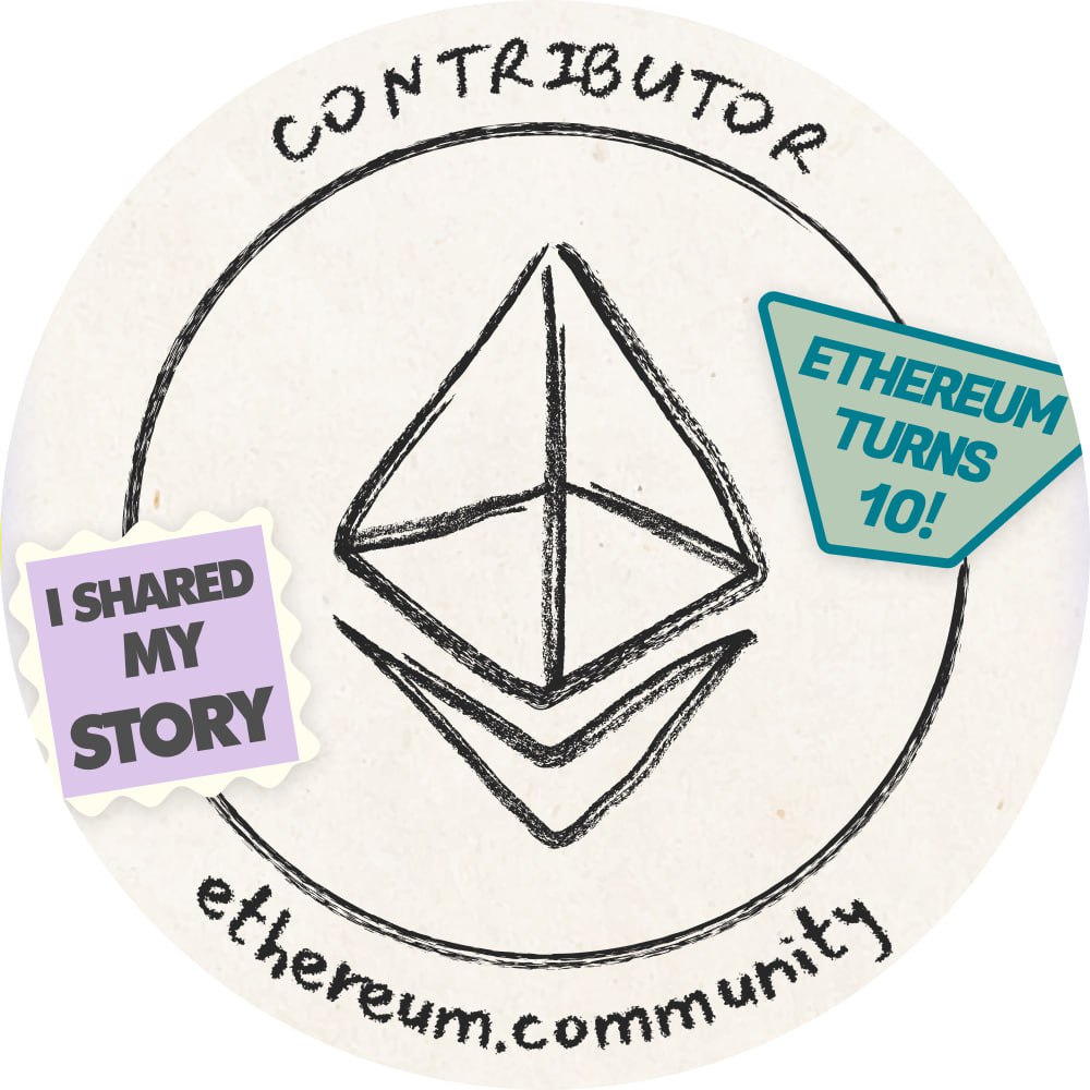 Ethereum turns 10 POAP image