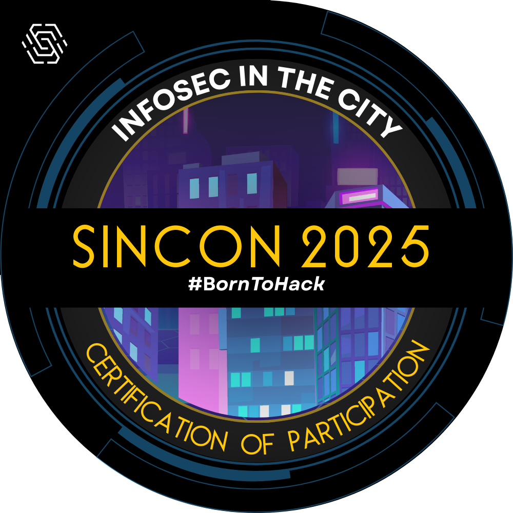 Infosec In the City: SINCON 2025 POAP image