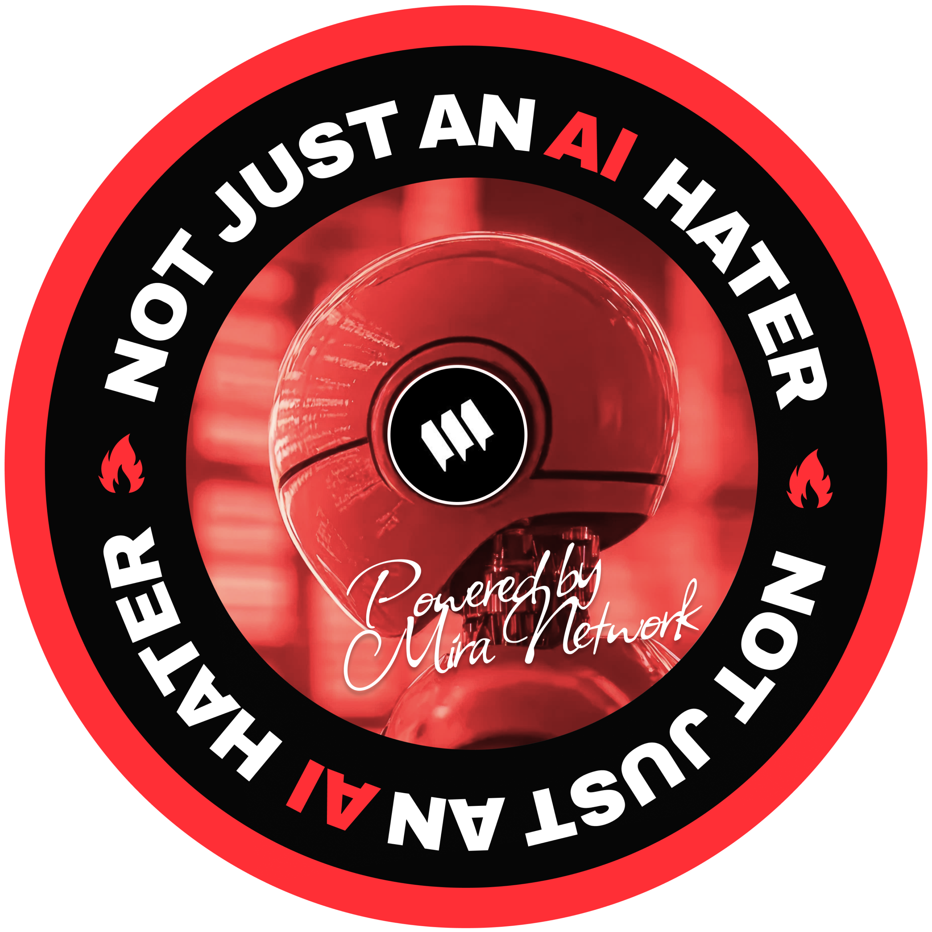 Not just an AI hater POAP image