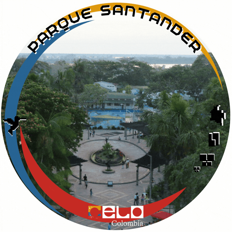 Paseaste por el Parque Santander POAP image