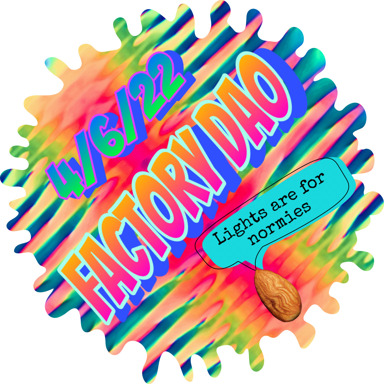 FactoryDAO Collective Writing Experiment POAP image