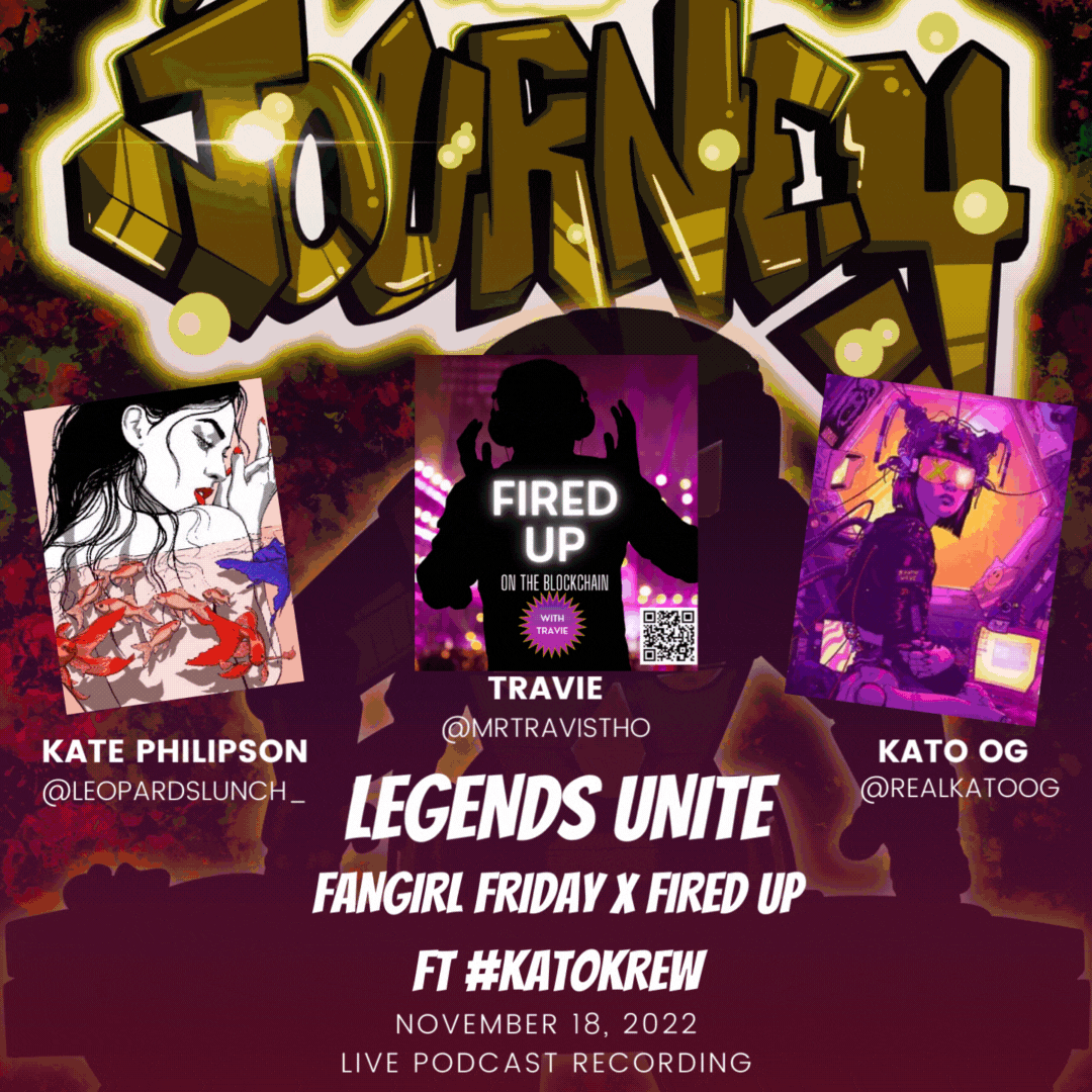 Fangirl Friday and FIRED UP w/ Travie featuring #KatoKrew POAP image