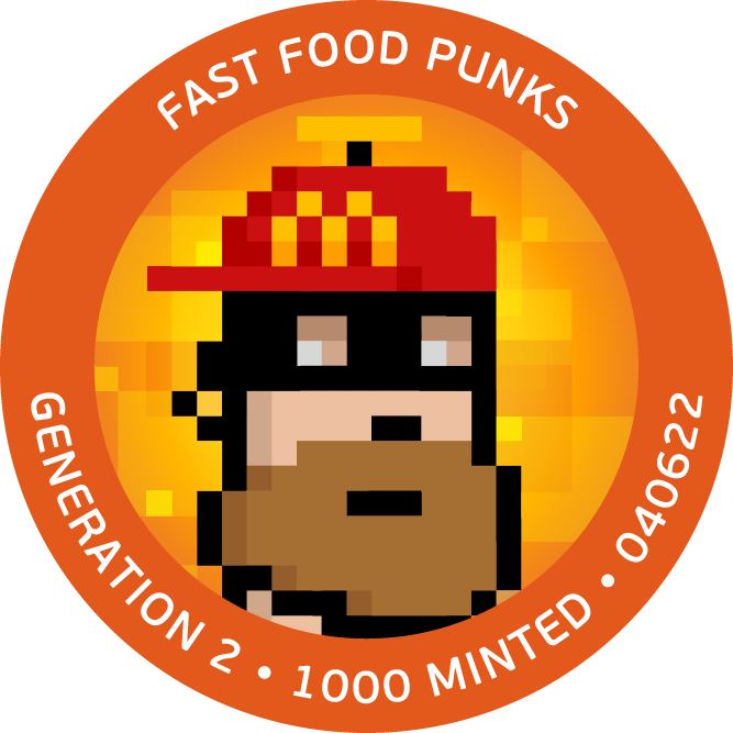 Fast Food Punks Gen2 Mint Goal (1,000) POAP image
