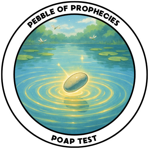[TEST] Pebble of Prophecies POAP image