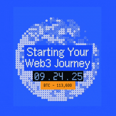 Starting Your Journey in Web3 / 2025 POAP image