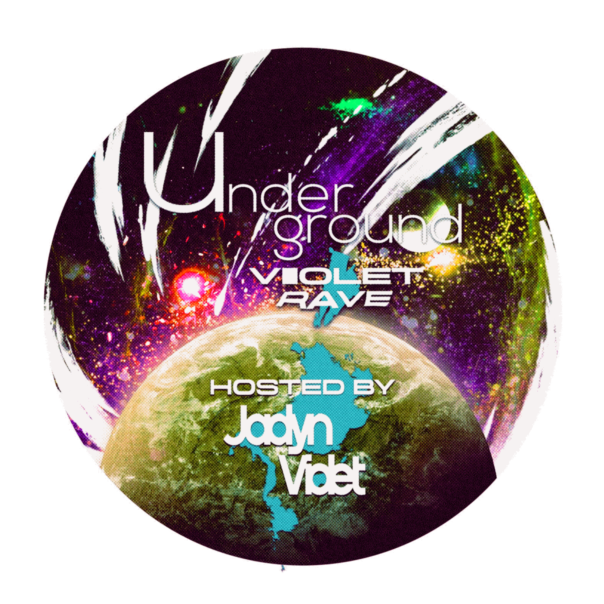 February 20th, 2023 - Underground Violet Rave POAP image