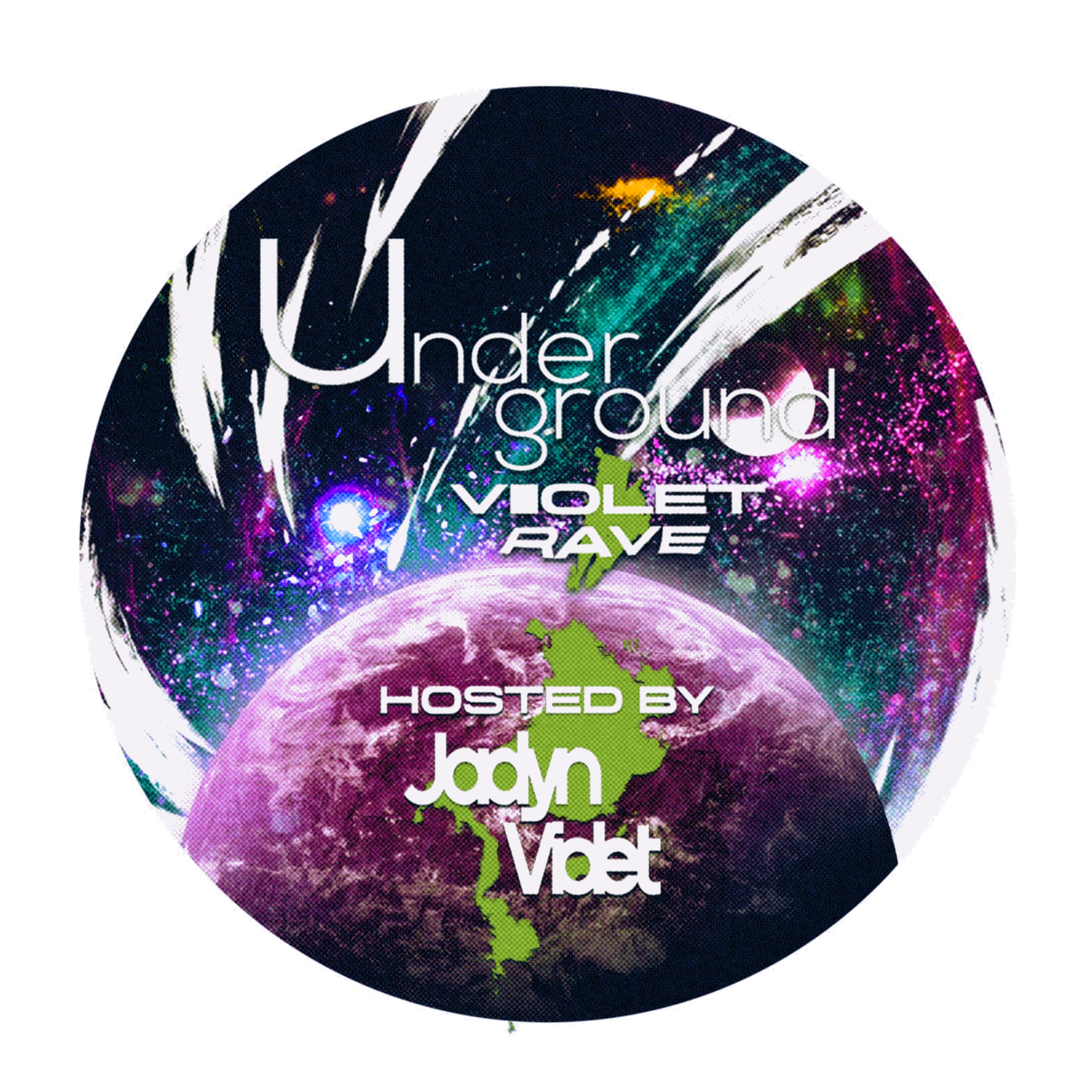 February 9th, 2023 - Underground Violet Rave POAP image