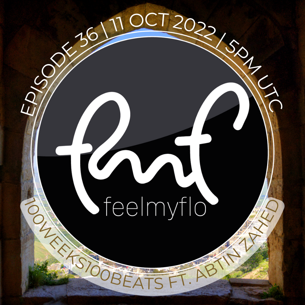Feelmyflo Radio Episode 36:  #100Weeks100beats  FT. guest artist  ABTIN ZAHED POAP image