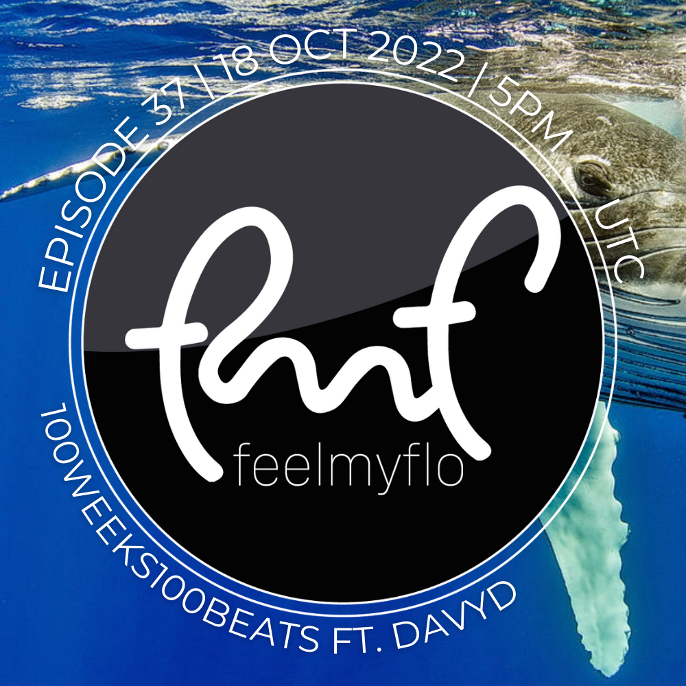 Feelmyflo Radio Episode 37:  #100Weeks100beats  FT. guest artist  DAVYD_MUSIC POAP image