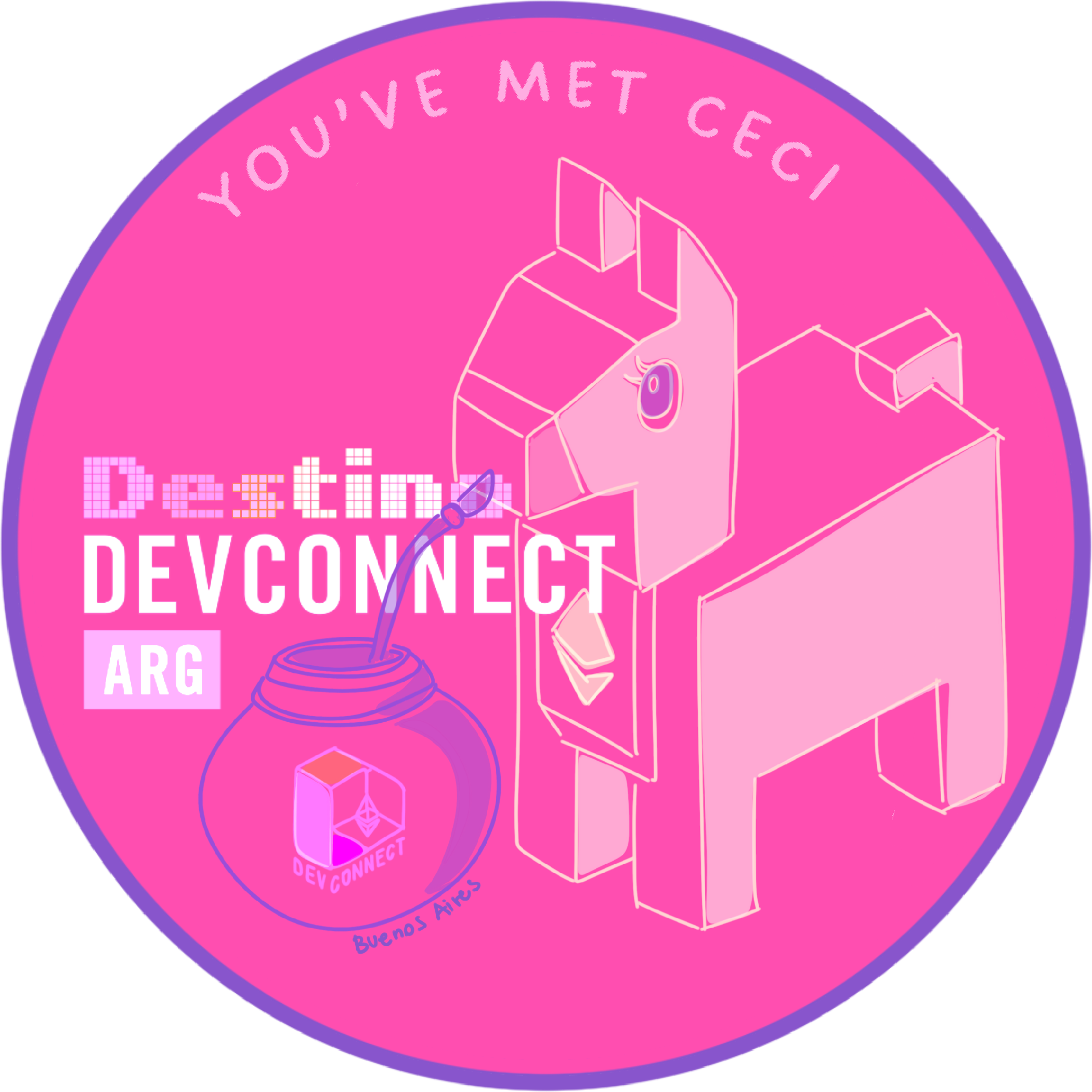 You’ve met Ceci @ DevConnect ARG POAP image