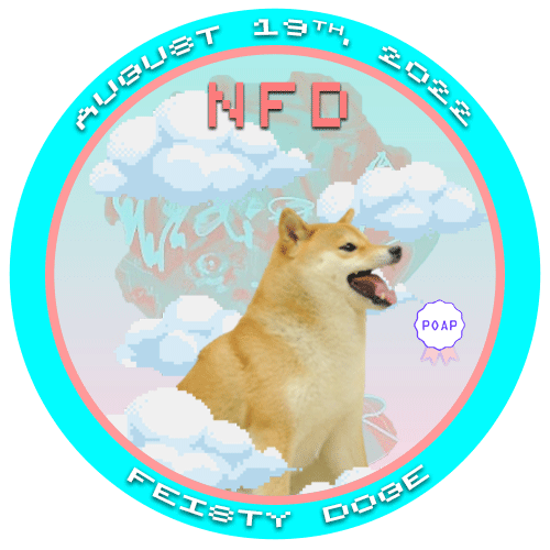 Feisty Doge 1st Birthday! POAP image
