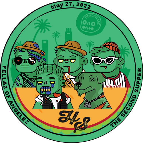 Fellaz of Angelez 2nd meetup "The Second Supper" POAP image