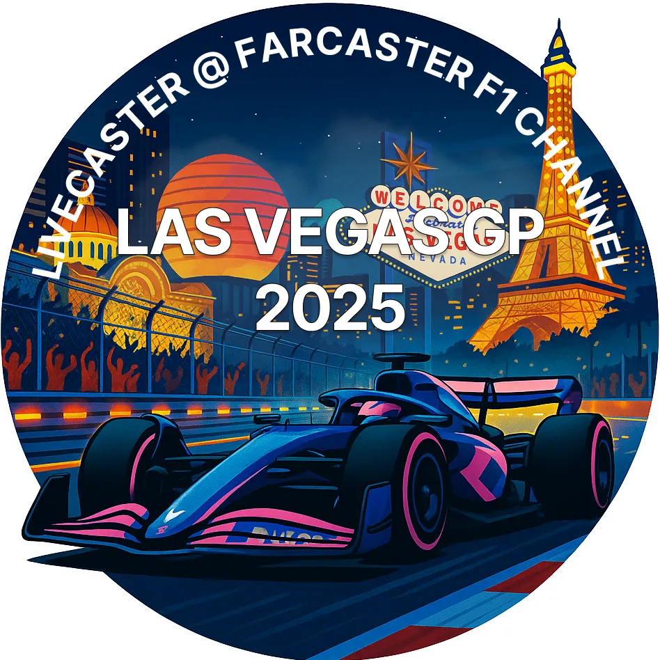 Livecaster @ Formula 1 Las Vegas Grand Prix 2025 POAP image