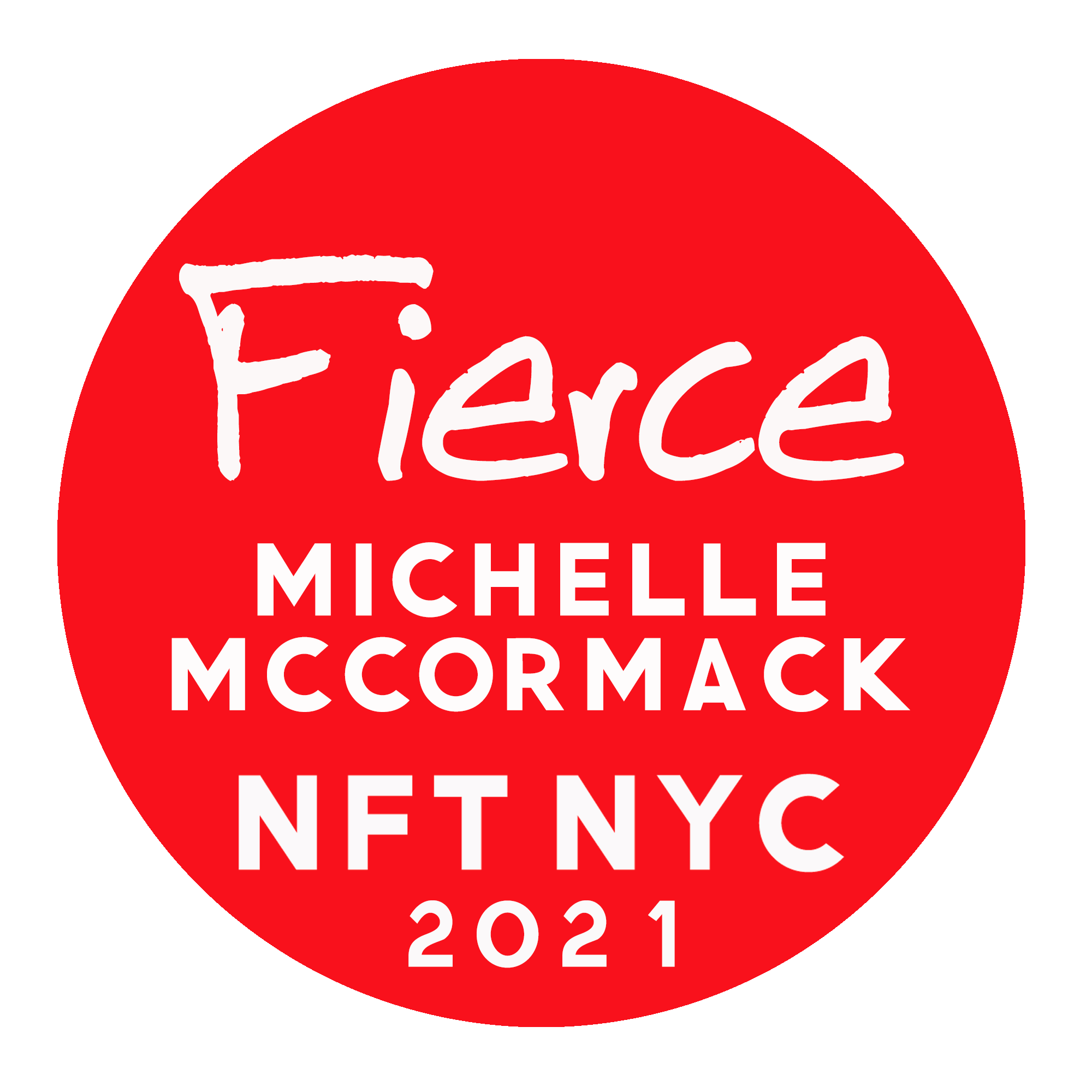Fierce Studios' Michelle McCormack @ NFT NYC 2021 POAP image
