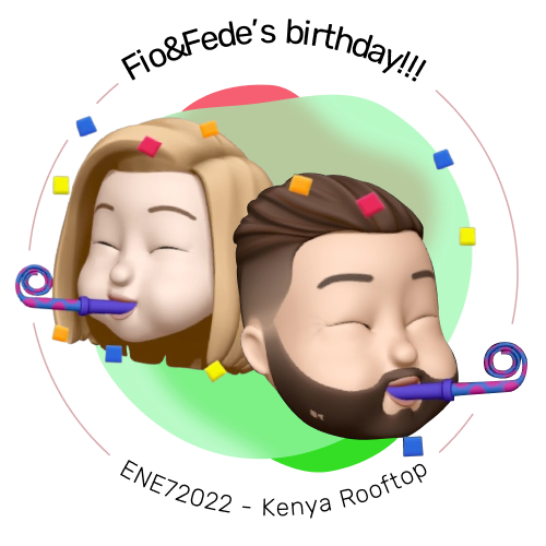 Fio & Fede's Birthday Party  POAP image