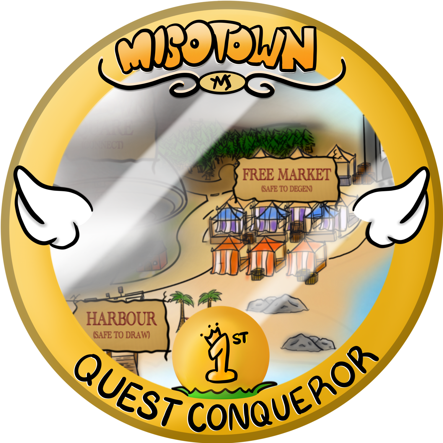 First Quest Conqueror @ Misotown POAP image