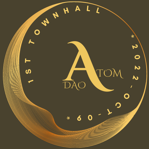 First TOWNHALL of ATOM DAO POAP image