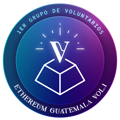 First volunteers for the first Ethereum Community event in Guatemala POAP image