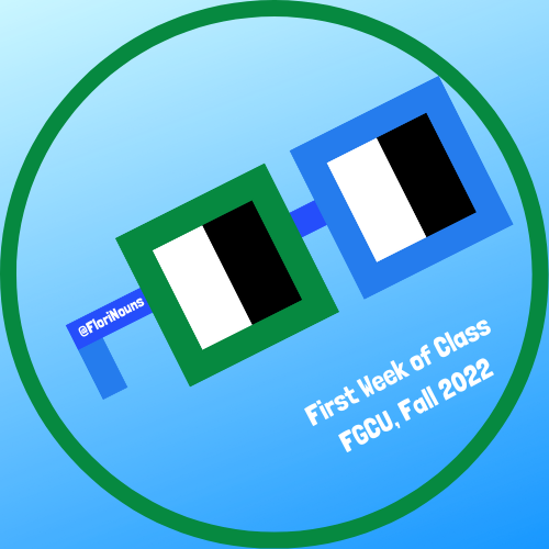 First Week of Class! FGCU Fall 2022 POAP image