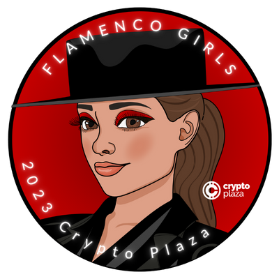 Flamenco Girls at @Crypto Plaza Madrid POAP image