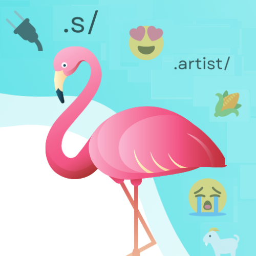 Flamingo Handshake Online Auctions | 05.18.22 POAP image