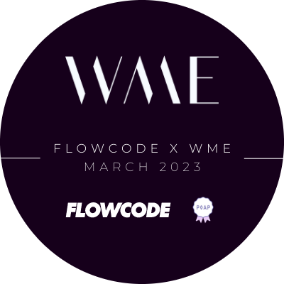 Flowcode Meets WME Music Marketing Team POAP image