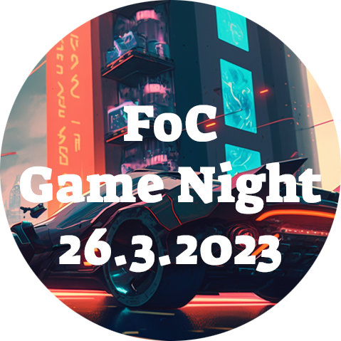 FoC Game Night 26.3.23 POAP image